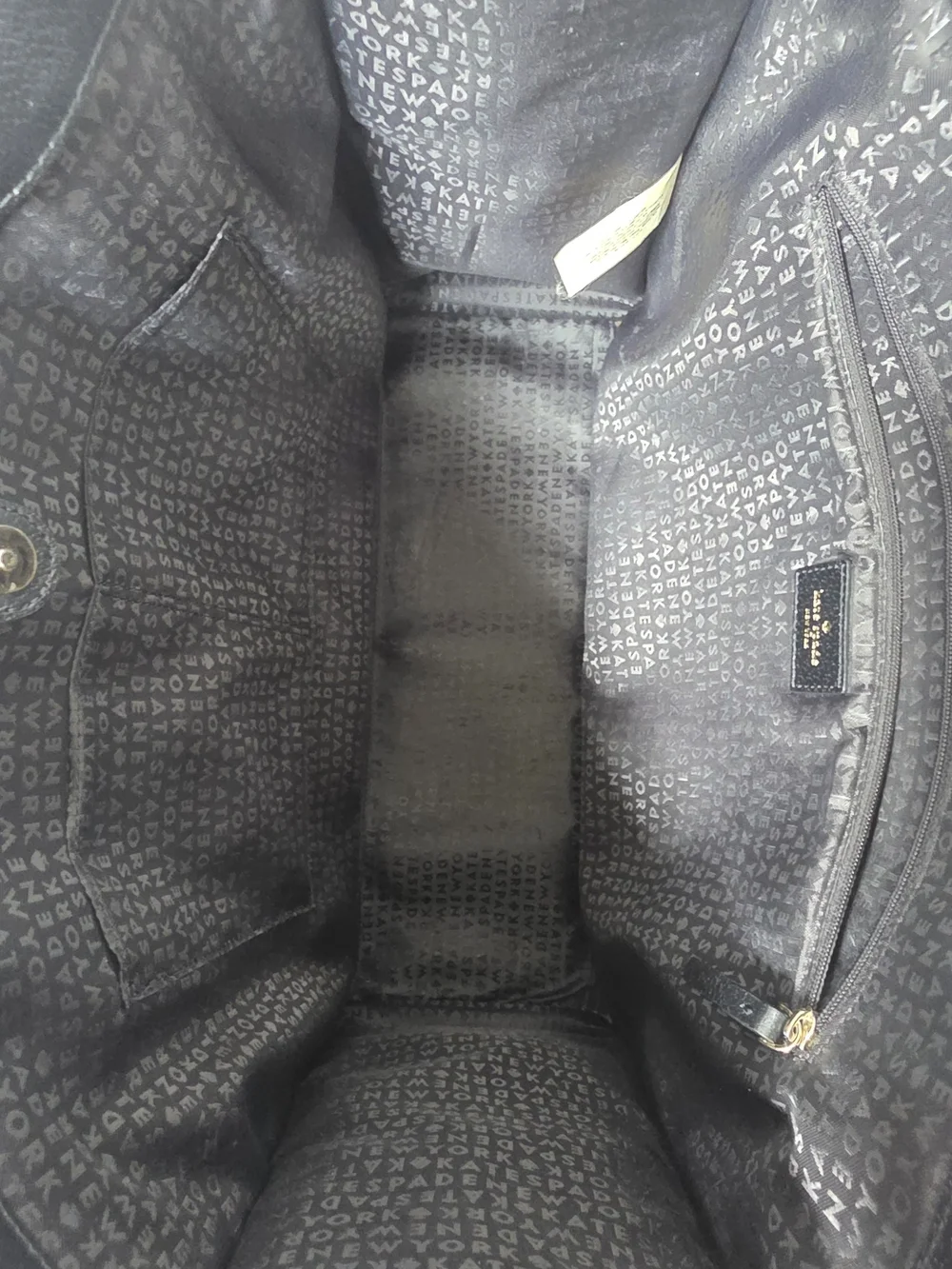 Kate Spade Grove Street Maeve Tote Black Pebbled Leather